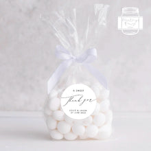 Load image into Gallery viewer, A Sweet Thank You Minimalist Style Wedding Thank You Stickers Favours Stickers