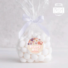 Load image into Gallery viewer, Groovy Floral Style Stickers Kids Birthday Party Stickers