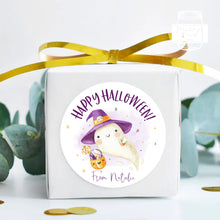 Load image into Gallery viewer, Halloween Little Ghost Style Favour Stickers, Halloween Stickers