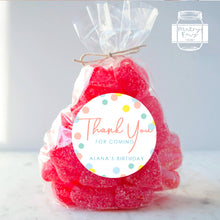 Load image into Gallery viewer, Confetti Style Birthday Party Stickers Birthday Stickers