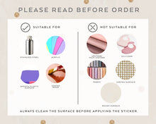 Load image into Gallery viewer, Custom Sticker Wedding Hanger Name Label Wood Hanger Label Gift Box Label Decal Style