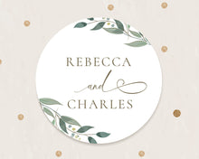 Load image into Gallery viewer, Greenery Style Wedding Stickers