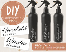 Load image into Gallery viewer, Spray Bottle Label Decal - Geraldo Style