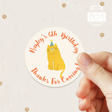 Load image into Gallery viewer, Animal Style Birthday Party Stickers
