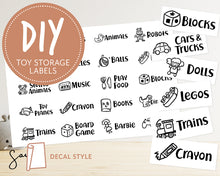 Load image into Gallery viewer, Toy Storage Labels Value Pack