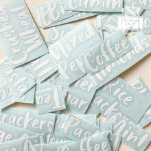 Load image into Gallery viewer, Pantry Organisation Personalised Pantry Labels