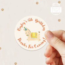 Load image into Gallery viewer, Animal Style Birthday Party Stickers