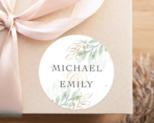 Load image into Gallery viewer, Greenery Leaf Style Wedding Stickers