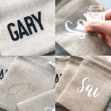 Load image into Gallery viewer, Personalised Name Iron On Stickers