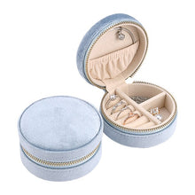 Load image into Gallery viewer, Premium Velvet Personalised Jewellery Box Mini Jewellery Box Bridesmaid Gift with Name