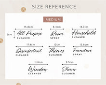 Load image into Gallery viewer, Spray Bottle Label Decal - Geraldo Style