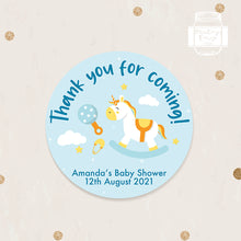 Load image into Gallery viewer, Cute Baby Shower Thank You Stickers