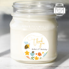 Load image into Gallery viewer, Hand Drawn Bee Style Birthday Party Stickers Favour Stickers
