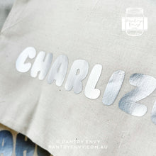 Load image into Gallery viewer, Personalised Cotton Drawstring Bag for Party Favours, Hen's Party Bag
