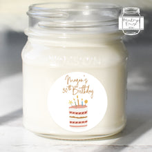Load image into Gallery viewer, Birthday Cake Style Birthday Party Stickers Favour Stickers