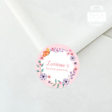 Load image into Gallery viewer, Floral Style Wedding Hen's Party Stickers