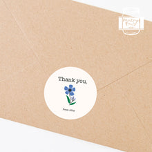 Load image into Gallery viewer, Flower Style Thank You Stickers
