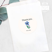 Load image into Gallery viewer, Flower Style Thank You Stickers