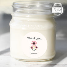 Load image into Gallery viewer, Flower Style Thank You Stickers