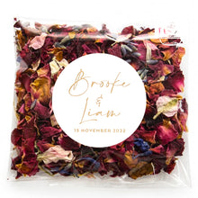 Load image into Gallery viewer, Minimalist Style Wedding Gold Foil Stickers Favours Stickers