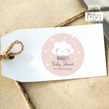 Load image into Gallery viewer, Cute Cloud and Star Style Baby Shower Thank You Stickers