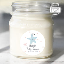 Load image into Gallery viewer, Cute Cloud and Star Style Baby Shower Thank You Stickers