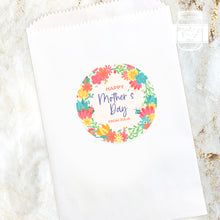 Load image into Gallery viewer, Personalised Happy Mother's Day Colourful Floral Style Gift Stickers
