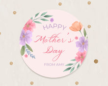 Load image into Gallery viewer, Personalised Happy Mother's Day Gift Stickers