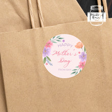 Load image into Gallery viewer, Personalised Happy Mother's Day Gift Stickers