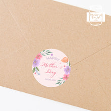 Load image into Gallery viewer, Personalised Happy Mother's Day Gift Stickers