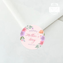 Load image into Gallery viewer, Personalised Happy Mother's Day Gift Stickers