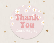 Load image into Gallery viewer, Daisy Style Stickers Kids Birthday Party Stickers