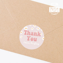 Load image into Gallery viewer, Daisy Style Stickers Kids Birthday Party Stickers