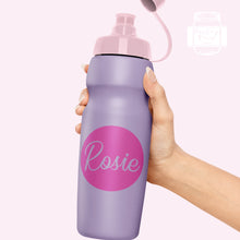 Load image into Gallery viewer, Round Style Personalised Name Permanent Vinyl Stickers