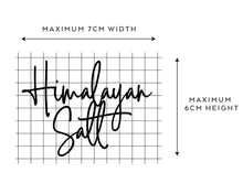 Load image into Gallery viewer, Personalised Spice and Herb Labels