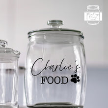 Load image into Gallery viewer, Pet Treats Jar Stickers