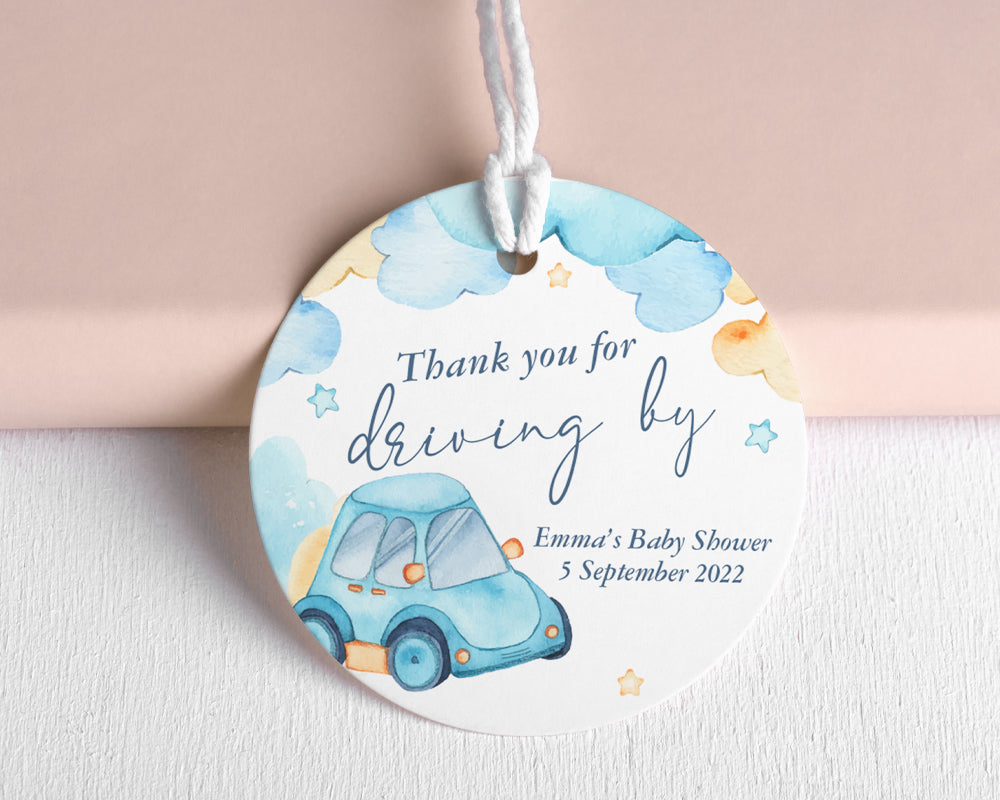 Car themed hot sale baby shower