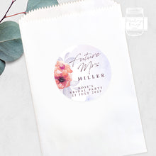 Load image into Gallery viewer, Watercolour Floral Style Wedding Hen's Party Stickers Bridal Shower Stickers