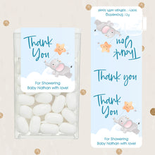 Load image into Gallery viewer, *Sticker Only* Elephant Style Baby Shower Party Tic Tac Stickers