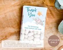 Load image into Gallery viewer, *Sticker Only* Elephant Style Baby Shower Party Tic Tac Stickers