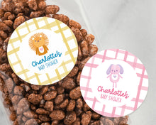 Load image into Gallery viewer, Cute Bunny Lion Style Baby Shower Stickers