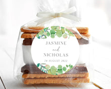 Load image into Gallery viewer, Eucalyptus Leaves Greenery Style Wedding Thank You Stickers