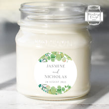 Load image into Gallery viewer, Eucalyptus Leaves Greenery Style Wedding Thank You Stickers