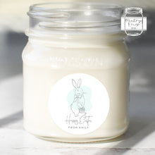 Load image into Gallery viewer, Personalised Minimalist Style Bunny Easter Gift Stickers