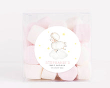 Load image into Gallery viewer, Watercolour Sheep Style Thank You Stickers Baby Shower Party Thank You Stickers Favour Stickers Goody Bag Stickers