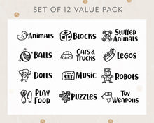 Load image into Gallery viewer, Toy Storage Labels Value Pack