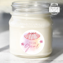 Load image into Gallery viewer, 24pcs 40mm Watercolour Onesie and Dress Style Baby Gender Reveal Team Girl Team Boy Favour Stickers