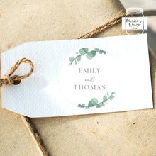 Load image into Gallery viewer, Watercolour Greenery Style Wedding Stickers