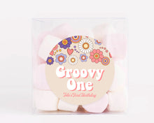Load image into Gallery viewer, Groovy Floral Style Stickers Kids Birthday Party Stickers
