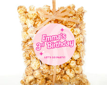 Load image into Gallery viewer, Retro Pink Girly Style Birthday Party Stickers
